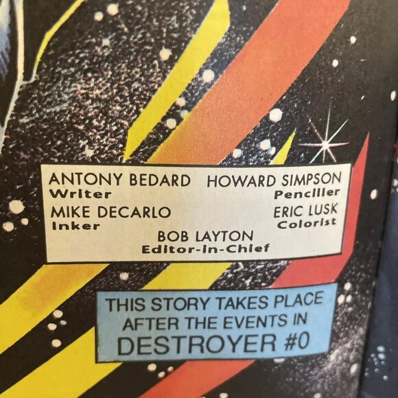 Psi-Lords Vol 1 #8 A Piece of the Rock 1995 Mike Leeke, Eric Lusk Cover Tony Be - Picture 4 of 10